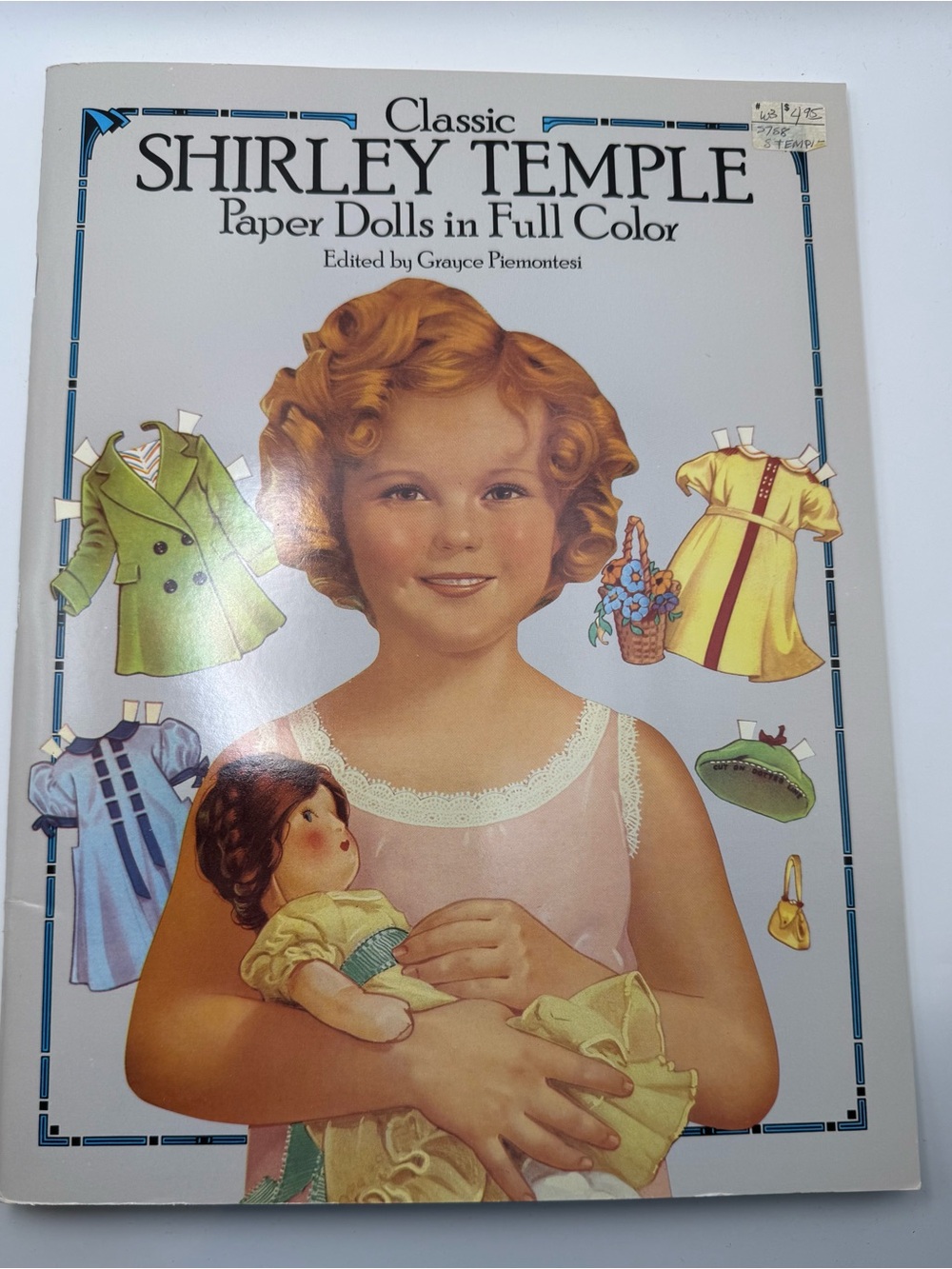Shirley Temple Paper Dolls in Full Color Vintage uncut, unused
Full Book